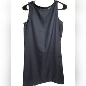 New York & Company Navy Sleeveless Dress Label View